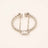 Ring By Bohm Paris - Othello - Silver cristal - Bohm Paris - Ring