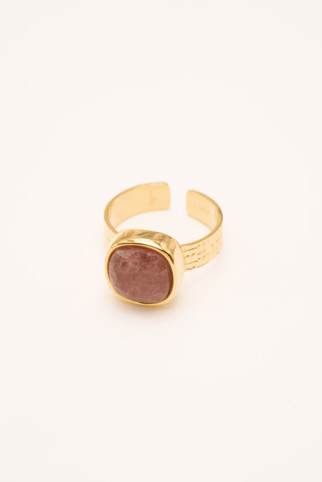 Ring By Bohm Paris - Sivaria - Quartz Fraise - Bohm Paris - Ring