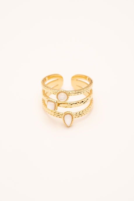 Ring By Bohm Paris - Srilaja - Mother Of Pearl - Bohm Paris - Ring