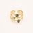 Ring By Bohm Paris - Srilaja - Jaspe Green - Bohm Paris - Ring