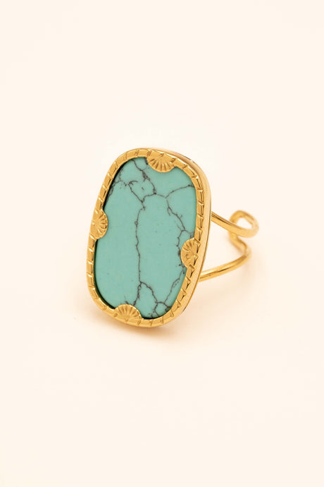Ring By Bohm Paris - Zelda - Howlite Bluee - Bohm Paris - Ring