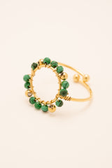 Ring By Bohm Paris - Cody - Malachite - Bohm Paris - Ring
