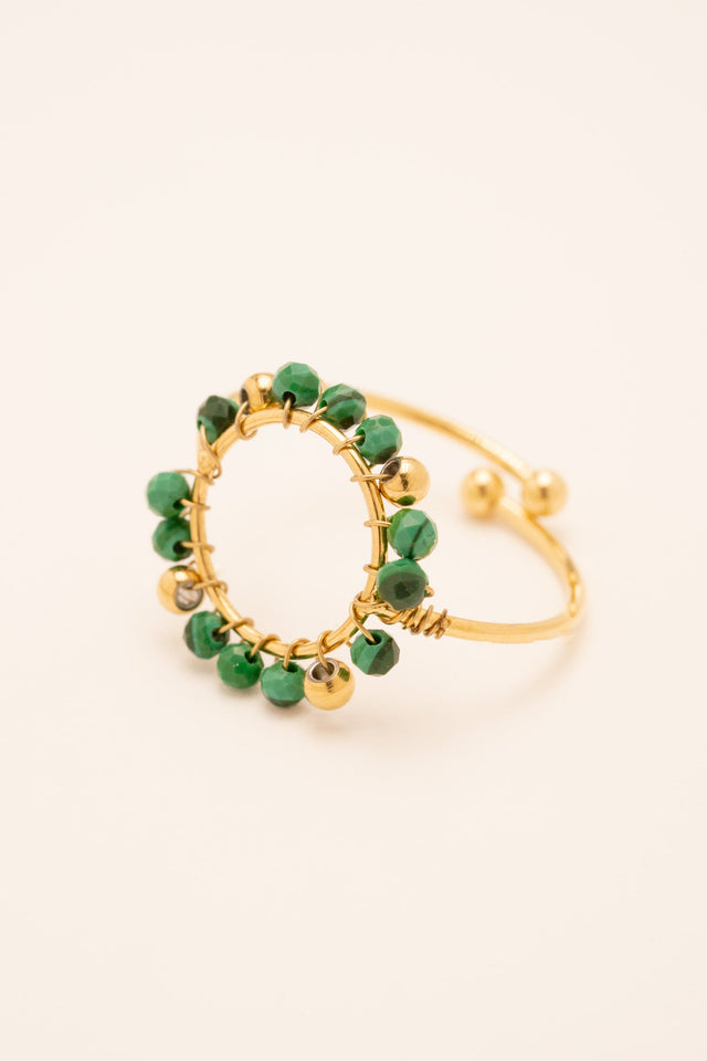 Ring By Bohm Paris - Cody - Malachite - Bohm Paris - Ring