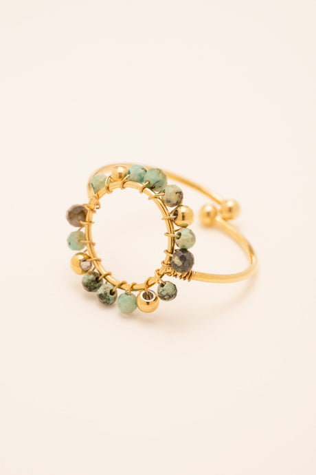 Ring By Bohm Paris - Cody - Turquoise Africaine - Bohm Paris - Ring
