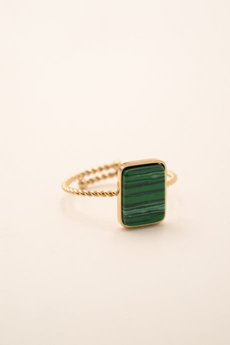Ring By Bohm Paris - Ezekiel - Malachite - Bohm Paris - Ring