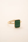 Ring By Bohm Paris - Ezekiel - Malachite - Bohm Paris - Ring