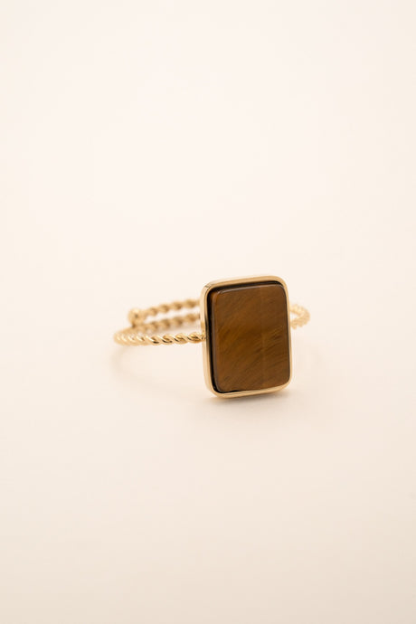 Ring By Bohm Paris - Ezekiel - Tiger's Eye - Bohm Paris - Ring
