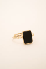 Ring By Bohm Paris - Ezekiel - Onyx - Bohm Paris - Ring