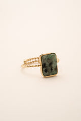 Ring By Bohm Paris - Ezekiel - Turquoise Africaine - Bohm Paris - Ring
