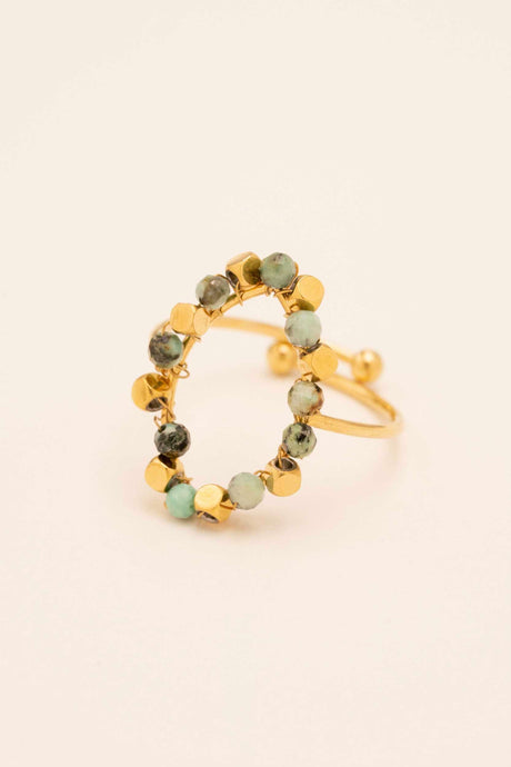 Ring By Bohm Paris - Gloria - Turquoise Africaine - Bohm Paris - Ring