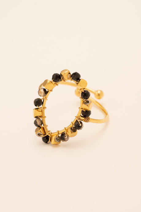 Ring By Bohm Paris - Gloria - Black - Bohm Paris - Ring