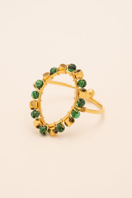 Ring By Bohm Paris - Gloria - Malachite - Bohm Paris - Ring