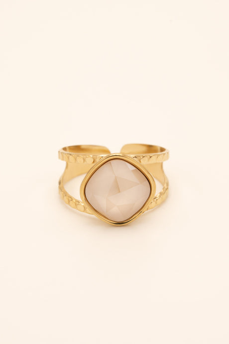 Ring By Bohm Paris - Léa - Beige Rosé - Bohm Paris - Ring