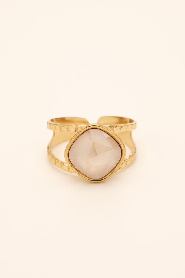 Ring By Bohm Paris - Léa - Beige Rosé - Bohm Paris - Ring