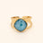 Ring By Bohm Paris - Léa - Blue Azur - Bohm Paris - Ring