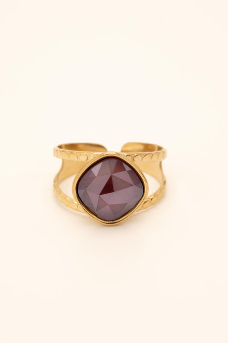 Ring By Bohm Paris - Léa - Prune - Bohm Paris - Ring