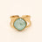 Ring By Bohm Paris - Léa - Green Eau - Bohm Paris - Ring