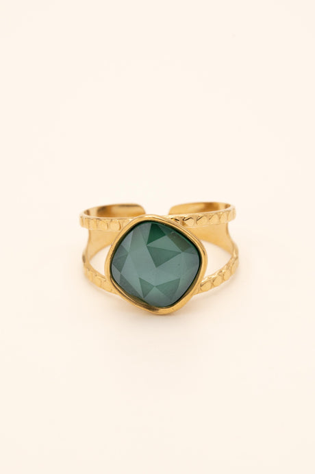 Ring By Bohm Paris - Léa - Green Foncé - Bohm Paris - Ring