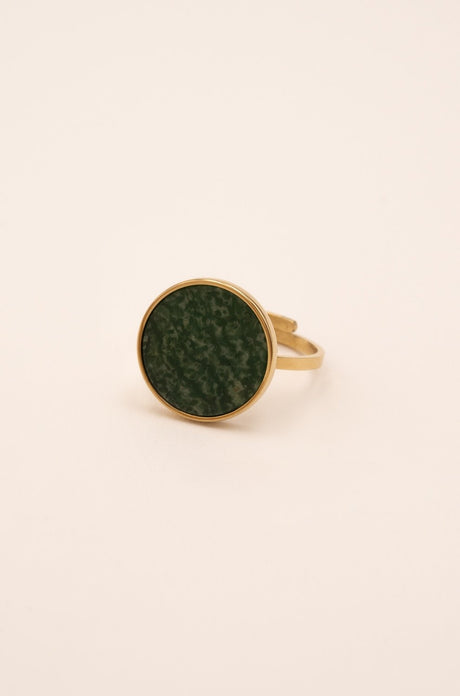 Ring By Bohm Paris - Maxine Doré - Jaspe Green - Bohm Paris - Ring