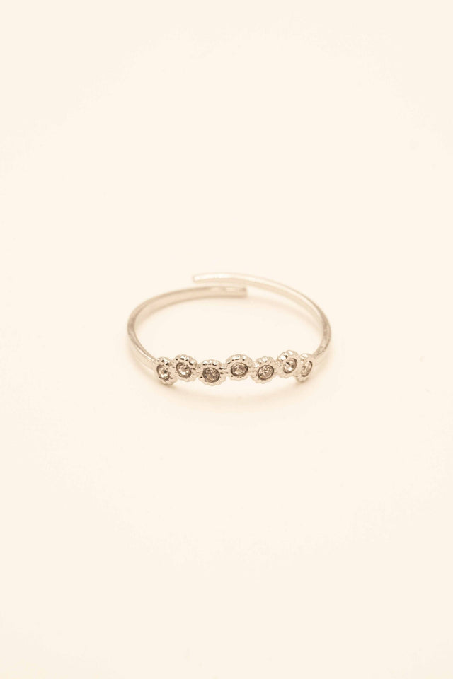 Ring By Bohm Paris - Miza - Silver cristal - Bohm Paris - Ring