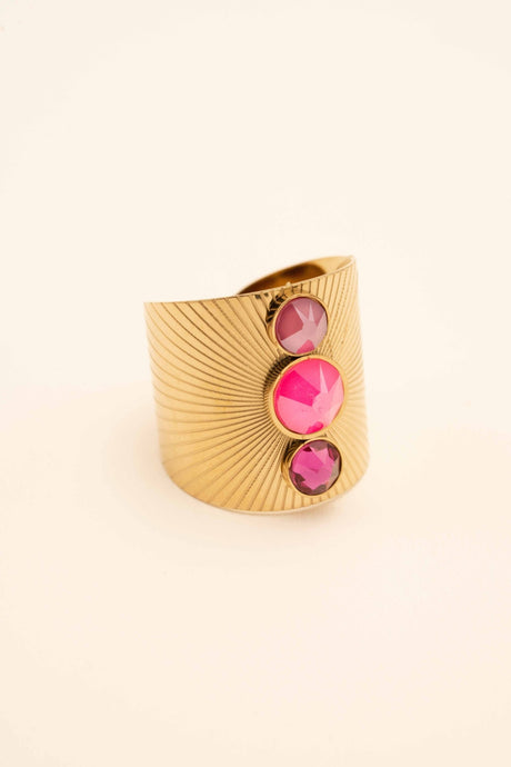 Ring By Bohm Paris - Paloma - Rose Néon - Bohm Paris - Ring