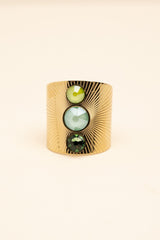 Ring By Bohm Paris - Paloma - Green Eau - Bohm Paris - Ring