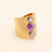 Ring By Bohm Paris - Paloma - Violet éclair - Bohm Paris - Ring