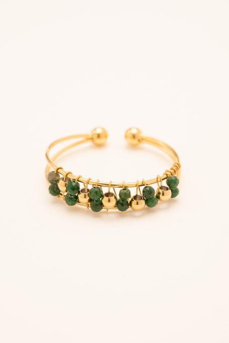 Ring By Bohm Paris - Seth - Jaspe Green - Bohm Paris - Ring