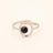 Ring By Bohm Paris - Sohan - Silver Black - Bohm Paris - Ring