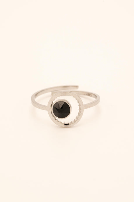 Ring By Bohm Paris - Sohan - Silver Black - Bohm Paris - Ring