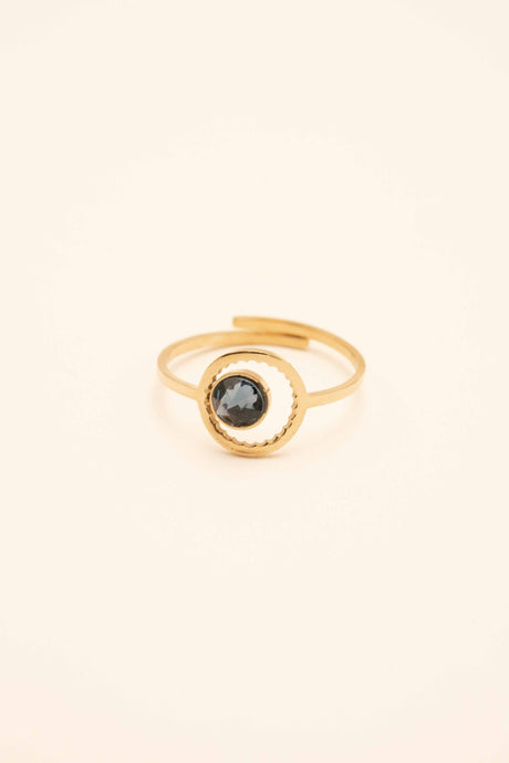 Ring By Bohm Paris - Sohan - Blue Denim - Bohm Paris - Ring
