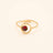 Ring By Bohm Paris - Sohan - Red Carmin - Bohm Paris - Ring