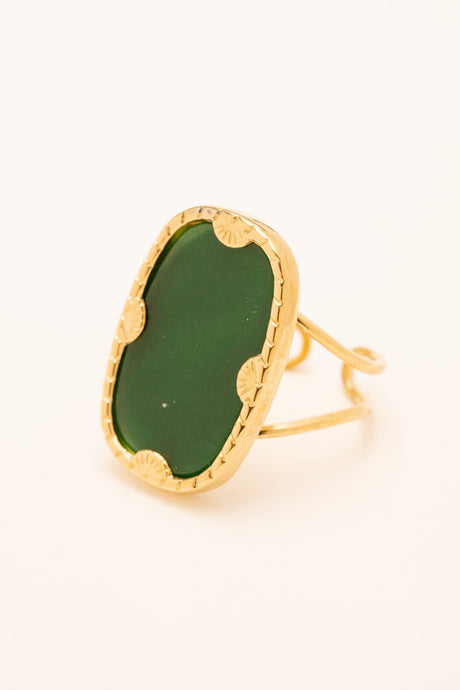 Ring By Bohm Paris - Zelda - Grey Greene Teintée - Bohm Paris - Ring