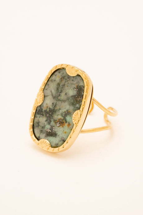 Ring By Bohm Paris - Zelda - Turquoise Africaine - Bohm Paris - Ring
