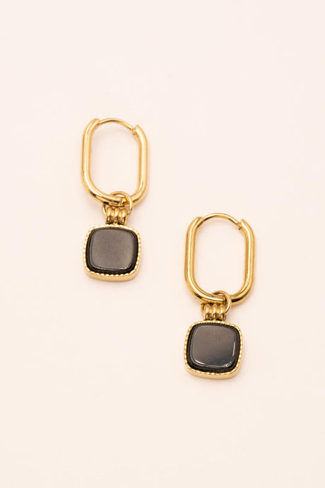 Earring Bohm Paris - Chloefina - Onyx - Bohm Paris - Earrings