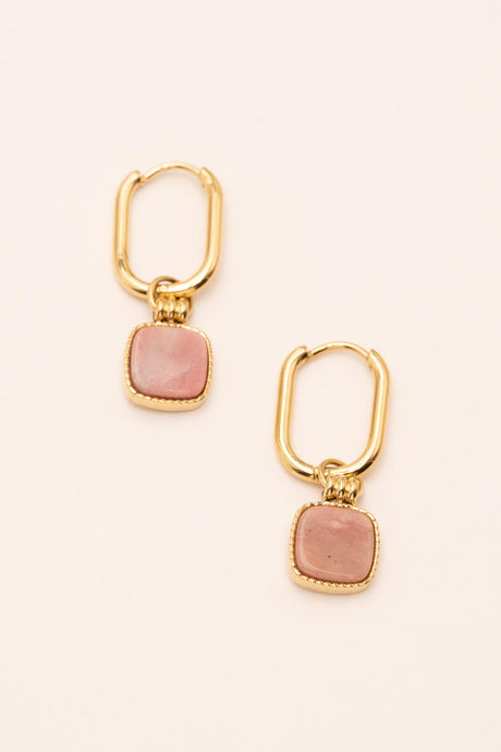 Earring Bohm Paris - Chloefina - Rhodonite - Bohm Paris - Earrings