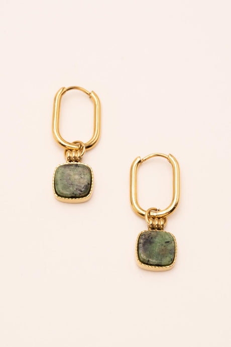 Earring Bohm Paris - Chloefina - Turquoise Africaine - Bohm Paris - Earrings