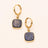 Earring Mini Créoles Bohm Paris - Chloefina - Dark Blue - Bohm Paris - Earrings