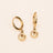 Earrings Bohm Paris - Aden - Paire Beige Soleil - Bohm Paris - Earrings