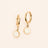 Earrings Bohm Paris - Aden - Paire Blanc Opal - Bohm Paris - Earrings