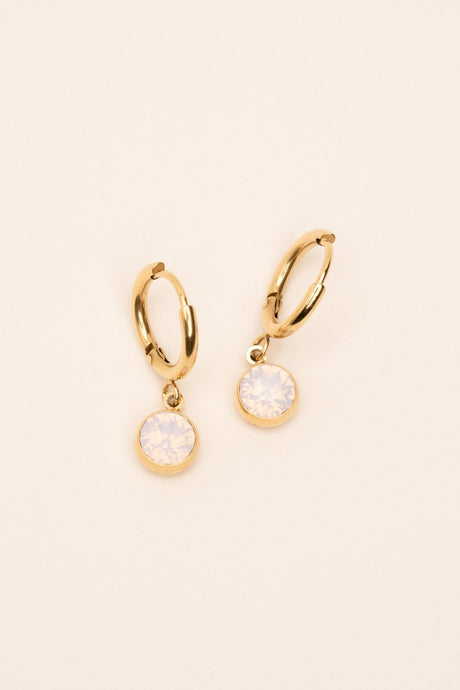 Earrings Bohm Paris - Aden - Paire Rose Opal - Bohm Paris - Earrings