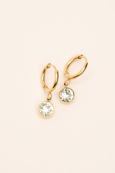 Earrings Bohm Paris - Aden - Paire Vert Pale - Bohm Paris - Earrings