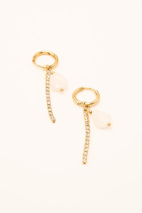 Earring Bohm Paris - Braxt - Grey - Bohm Paris - Earrings