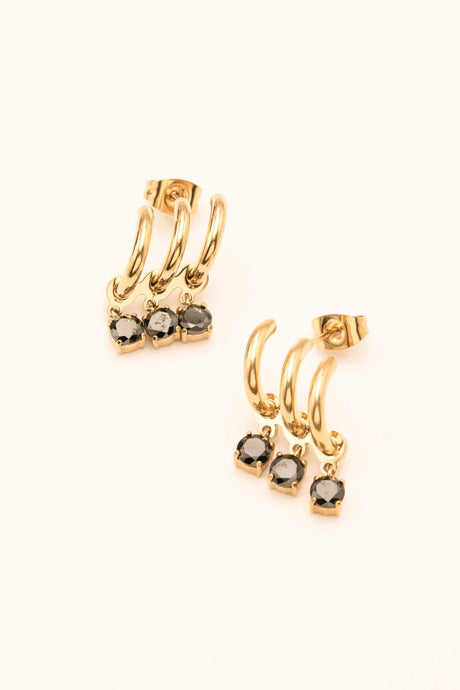 Earrings Bohm Paris - Celya - Black - Bohm Paris - Earrings