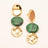 Earrings Bohm Paris - Dashawn - Malachite - Bohm Paris - Earrings