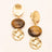 Earrings Bohm Paris - Dashawn - Tiger's Eye - Bohm Paris - Earrings