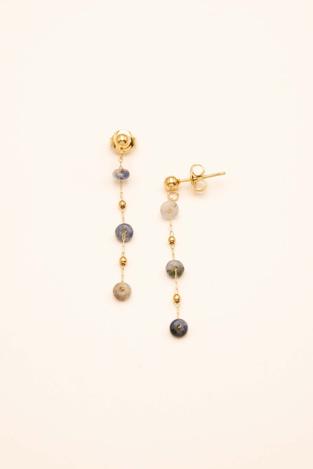 Earrings Bohm Paris - Ghada - Sodalite - Bohm Paris - Earrings