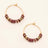 Earrings Bohm Paris - Moana - Bordeaux - Bohm Paris - Earrings