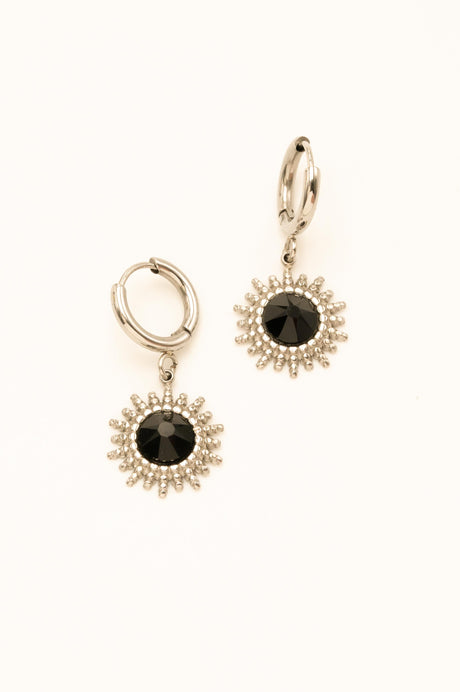 Earrings Bohm Paris - Dao - Silver Black - Bohm Paris - Earrings