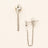 Earrings Bohm Paris - Chaine Flash - Silver - Bohm Paris - Earrings